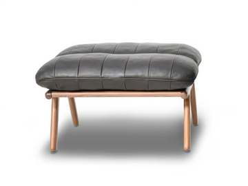 DS-531 BRAZIL - Upholstered leather footstool by de Sede - view 2